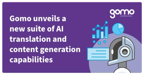 Gomo unveils a new suite of AI translation and content generation capabilities Read more