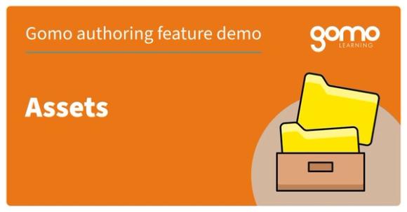 Gomo Authoring Feature Demo: Assets Read more