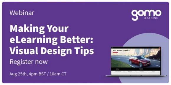 Webinar: Making Your eLearning Better: Visual Design Tips Read more