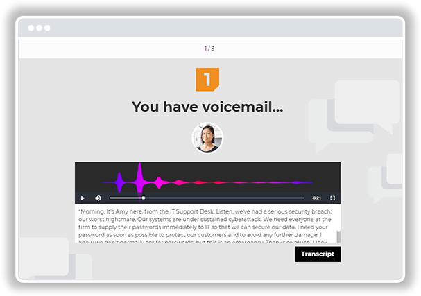 Example of audio file use in LEO GRC eLearning course authored in Gomo