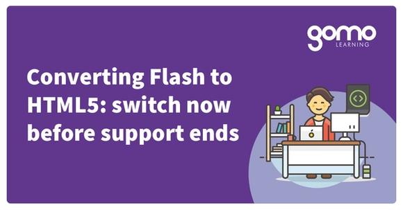 Converting Flash to HTML5: switch now before support ends Read more