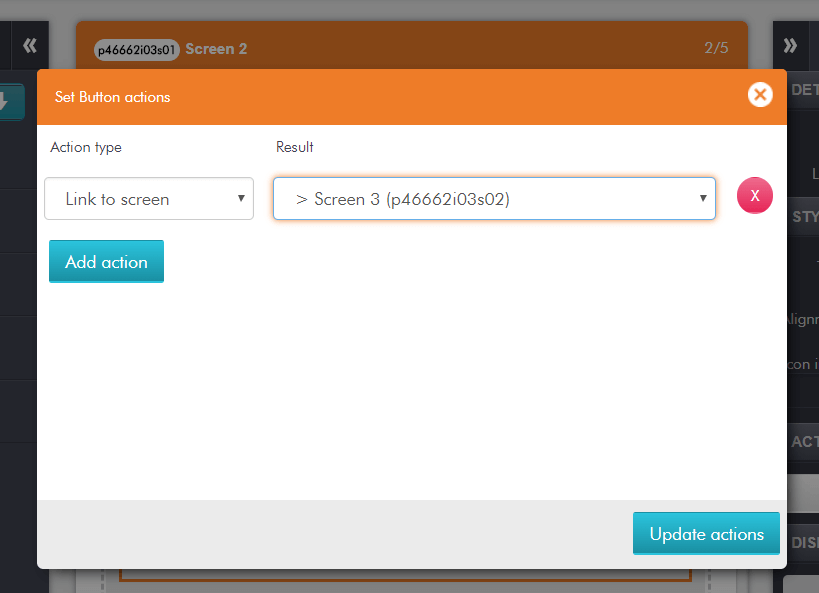 step four of how to create a branching scenario