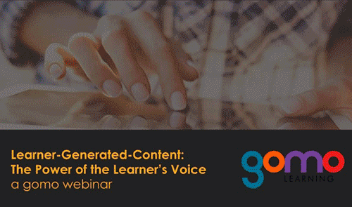 Learner-generated content: The power of the learner’s voice Read more