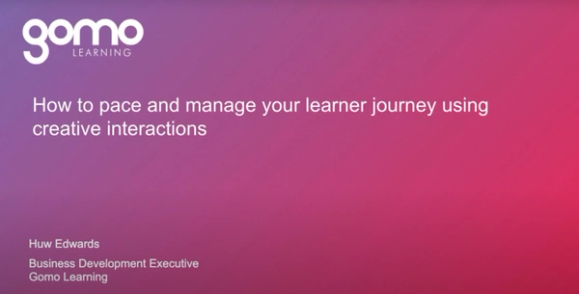 How to pace and manage your learner journey using creative interactions Read more