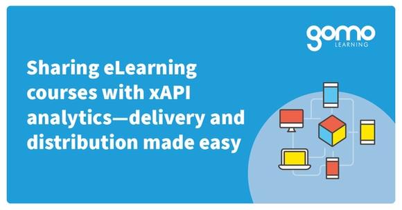 Sharing eLearning courses with xAPI analytics—delivery and distribution made easy Read more