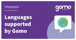 Languages Supported by Gomo Authoring Read more