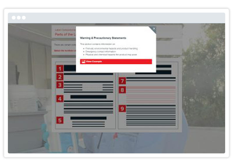 An eLearning screenshot by Rentokil Initial, built using Gomo's eLearning authoring tool 