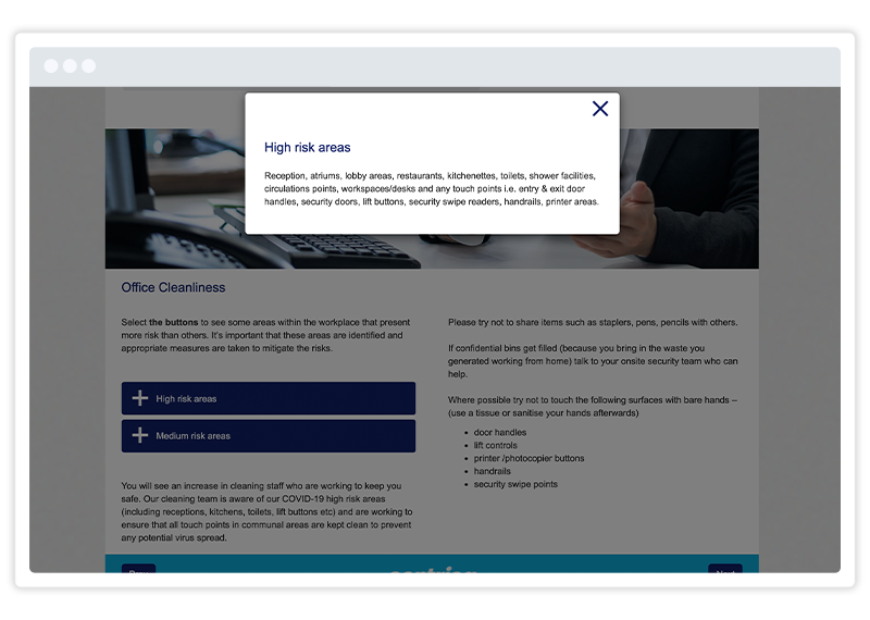 Great examples of elearning courses - Centrica training built using Gomo elearning authoring tool