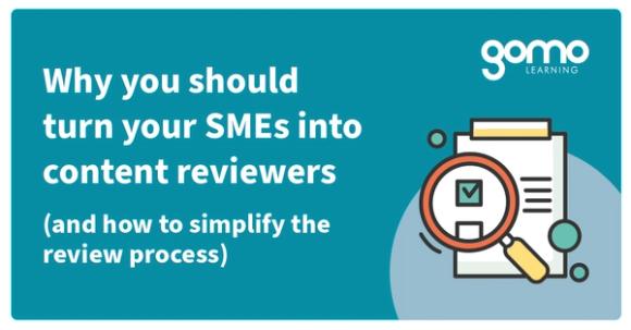 Why you should turn your SMEs into content reviewers (and how to simplify the review process) Read more