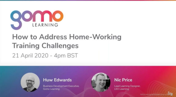 Webinar: How to Address Home-Working Training Challenges Read more