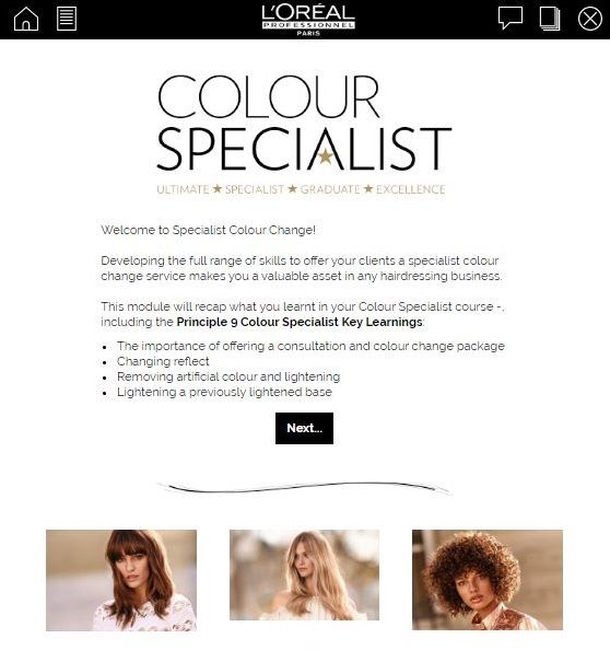 A Blended Learning Experience for L'Oréal Professionnel's Colour Specialist  Course | LEO Learning