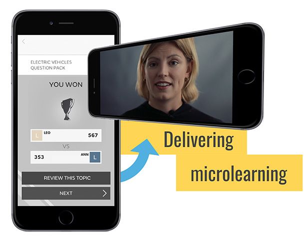 Delivering microlearning 