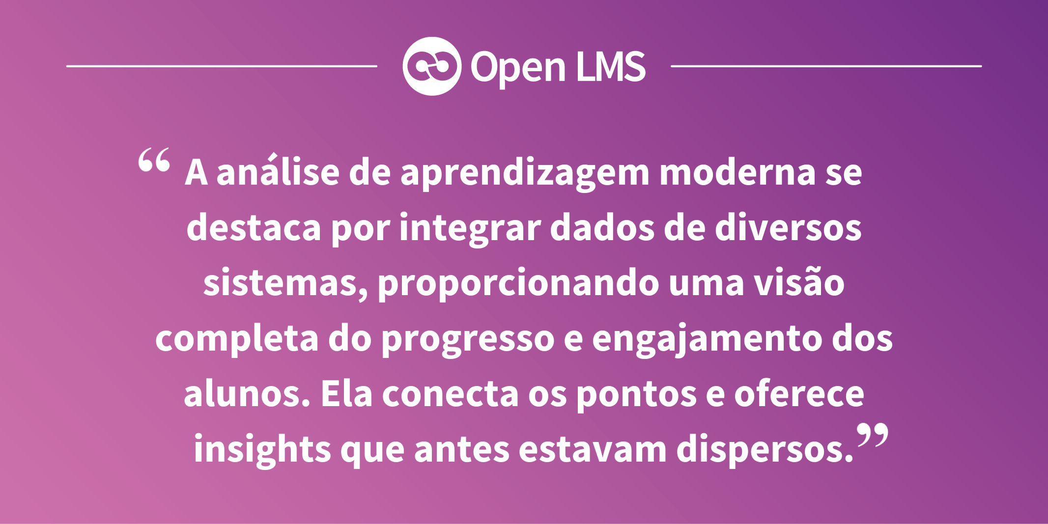 A análise de aprendizagem moderna se destaca por integrar dados de diversos sistemas, proporcionando uma visão completa do progresso e engajamento dos alunos. Ela conecta os pontos e oferece insights que antes estavam dispersos.