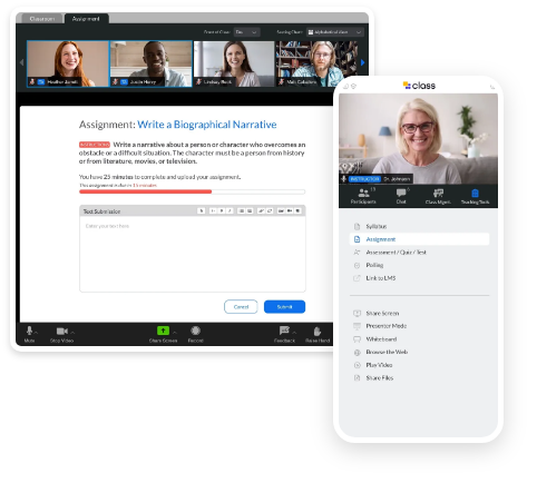 Class Mobile Interface