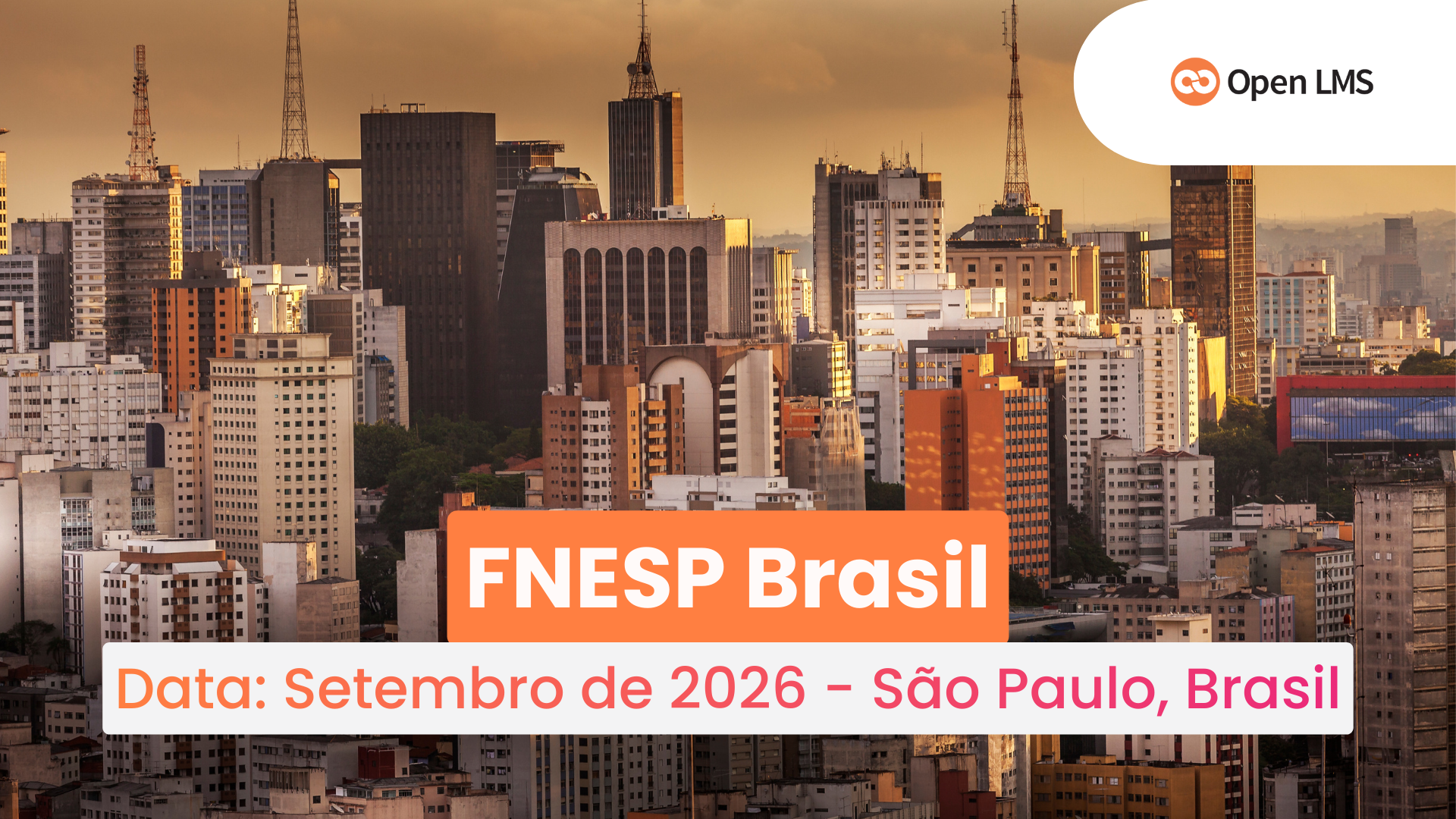 Open LMS no FNESP Brasil 2026: Tecnologia e Inovação para o Ensino Superior