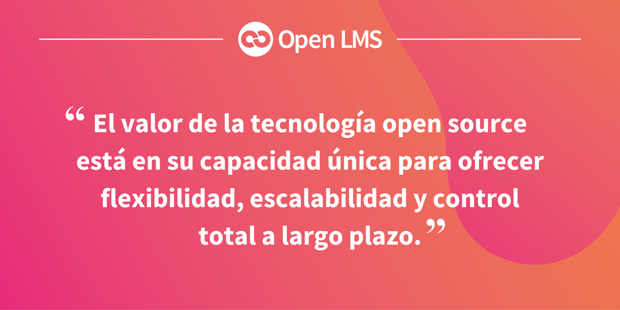 El valor de la tecnología open source está en su capacidad única para ofrecer flexibilidad, escalabilidad y control total a largo plazo.