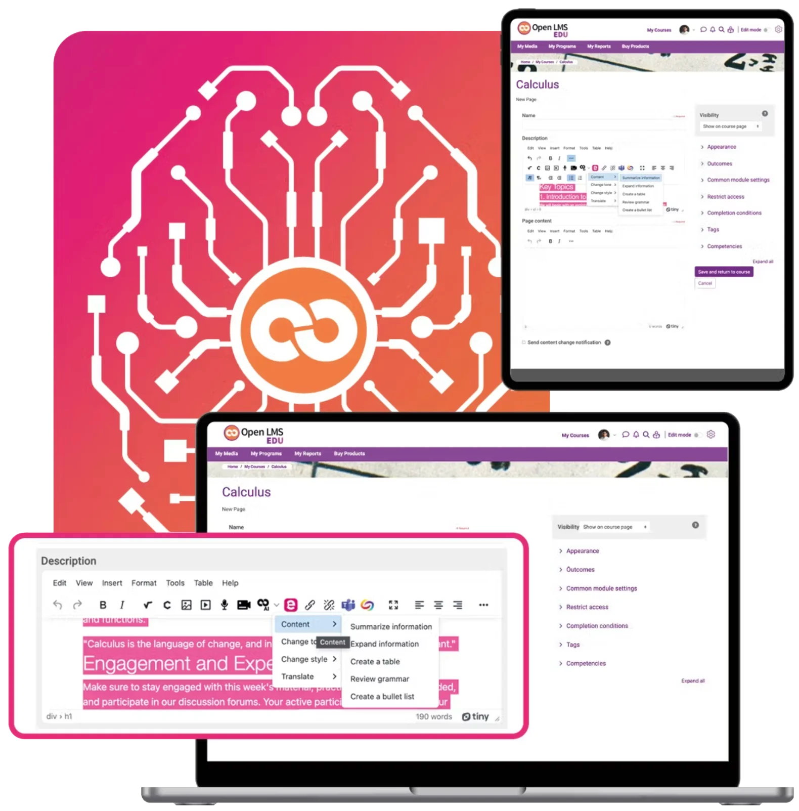 OLMS AI graphic
