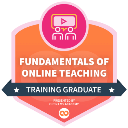 fundamentals of online teaching course