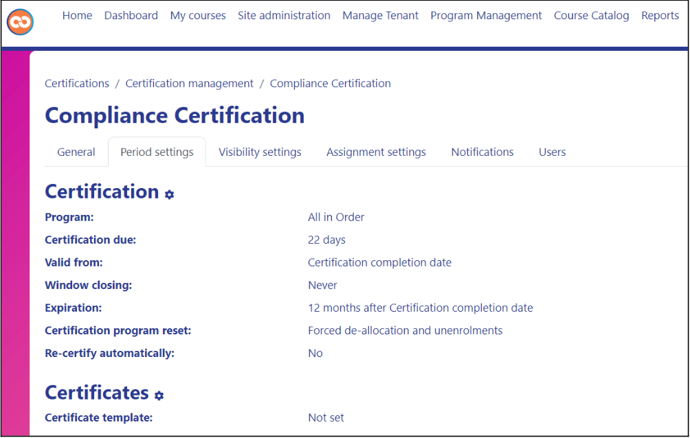 Agilice su capacitación en cumplimiento con las funciones de certificación de Open LMS