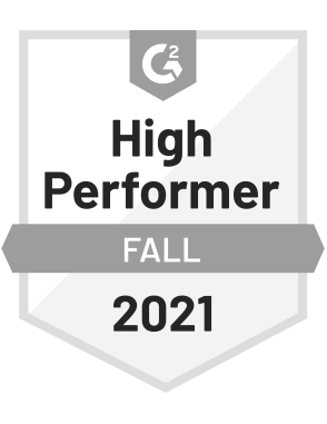 High Performer 2021 - Fall
