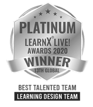 Platinum LearnX Live Awards 2020 / Best Talented Team