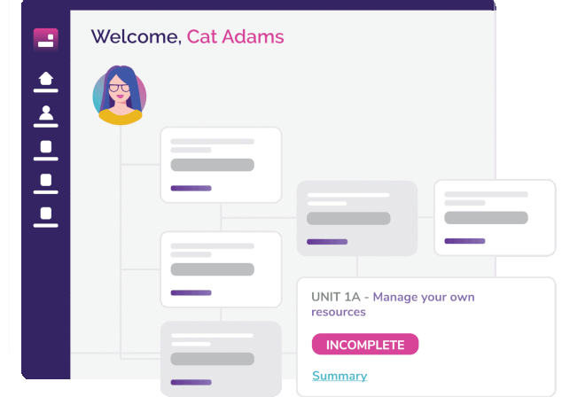 peoplefluent landing page UI graphic