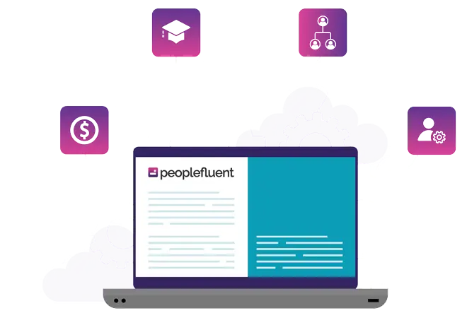 PeopleFluent workforce management software UI and icons