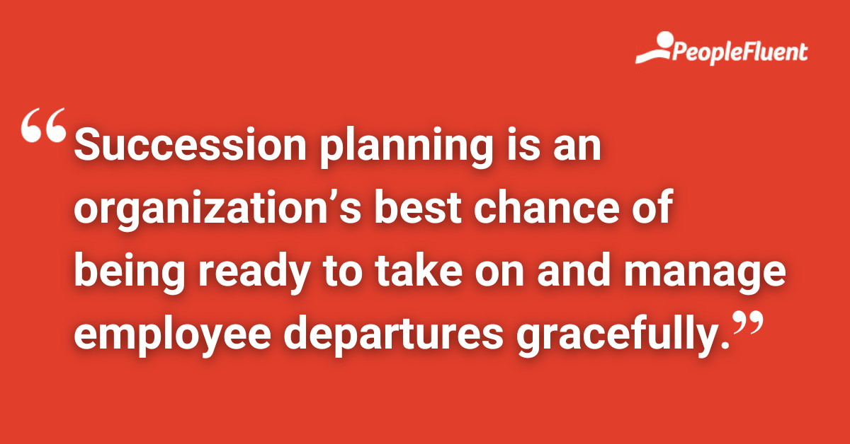 Succession planning is an organization’s best chance of being ready to take on and manage employee departures gracefully.