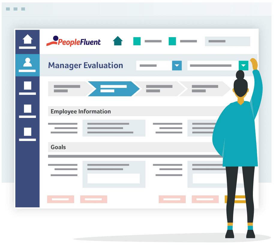 Manager evaluation dashboard