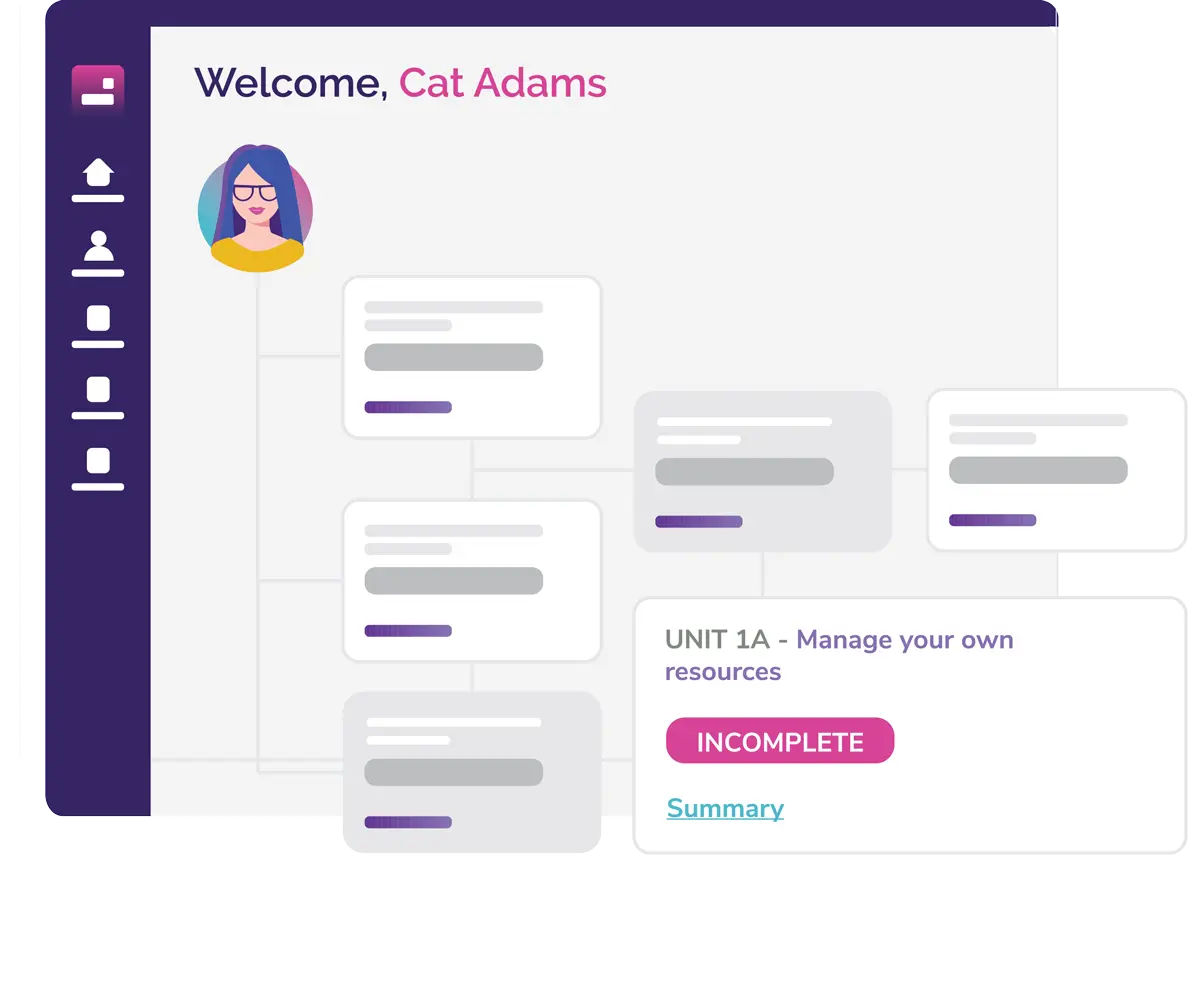 peoplefluent landing page UI graphic