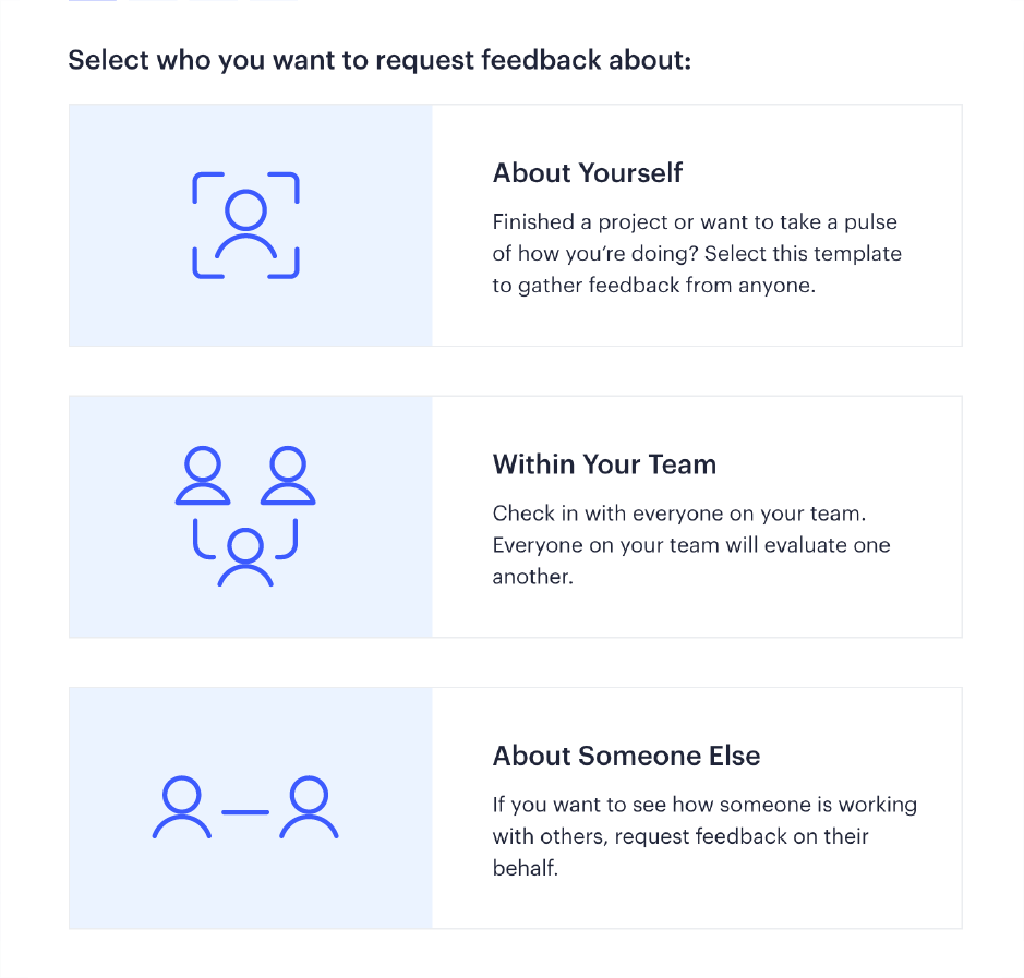 Reflektive Performance Feedback UI