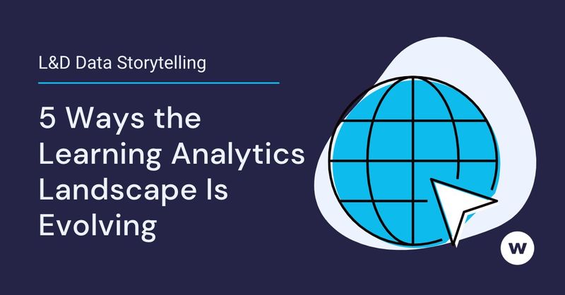 Learning analytics are becoming more commonplace across the broader organization.