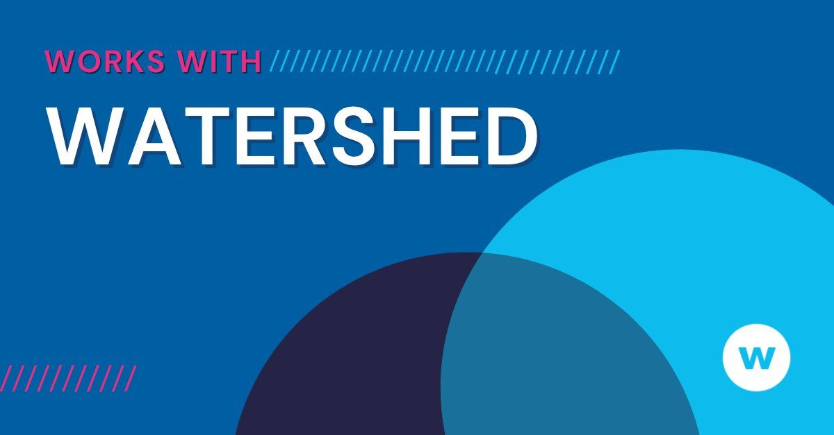 Integrate your learning ecosystem data with Watershed