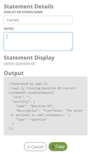How to Create Custom xAPI Statements in Storyline with xapi.ly