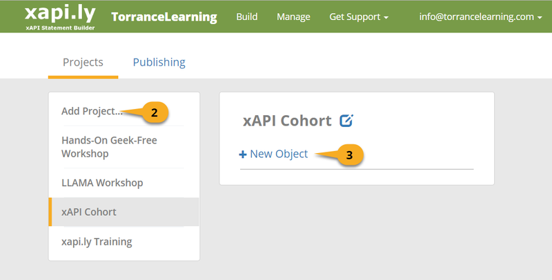 Watershed xapi.ly add project