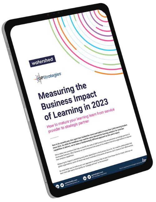 Measuring the Business Impact of Learning in 2023 Report