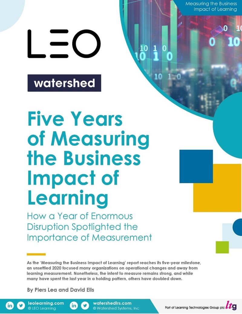 Measuring the Business Impact of Learning in 2021 Report