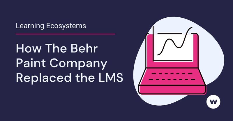 See how one organization replaced its LMS with a learning ecosystem.