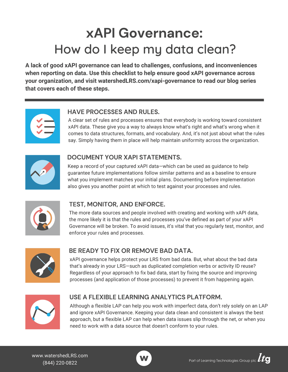 xAPI Data Governance | eGuide | Watershed