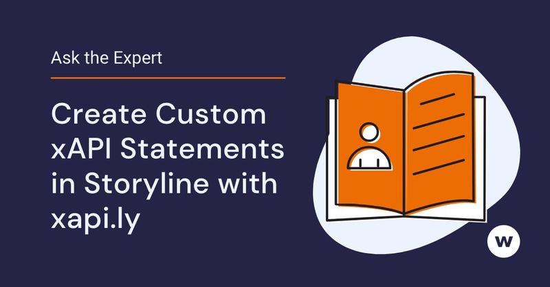 Use xapi.ly to create custom xAPI statements in storyline.