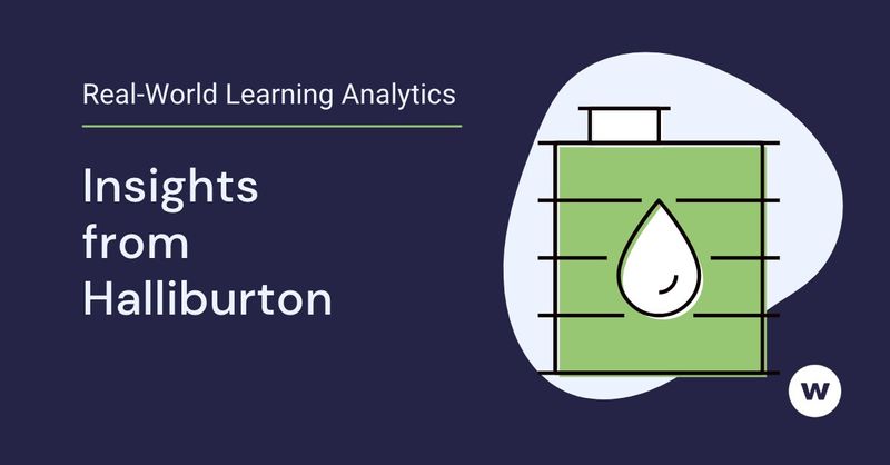 Real-World Learning Analytics: Halliburton