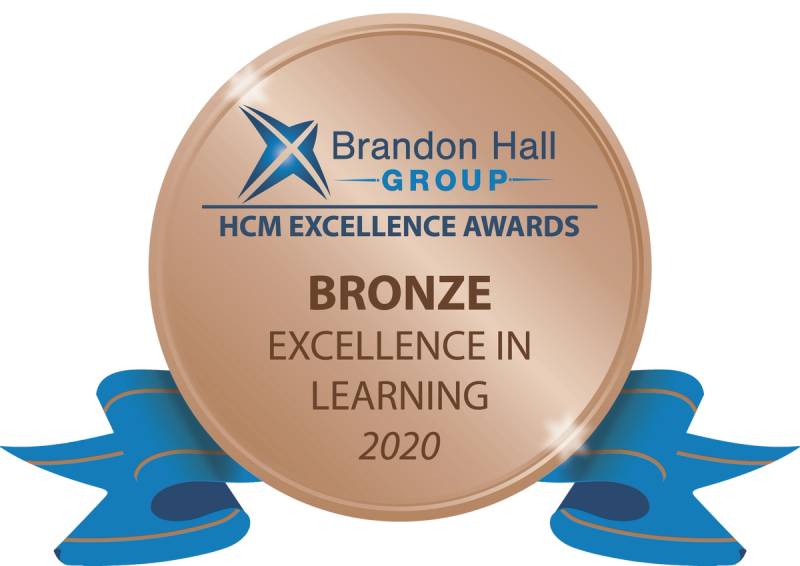Brandon Hall Group Excellence in Learning 2020