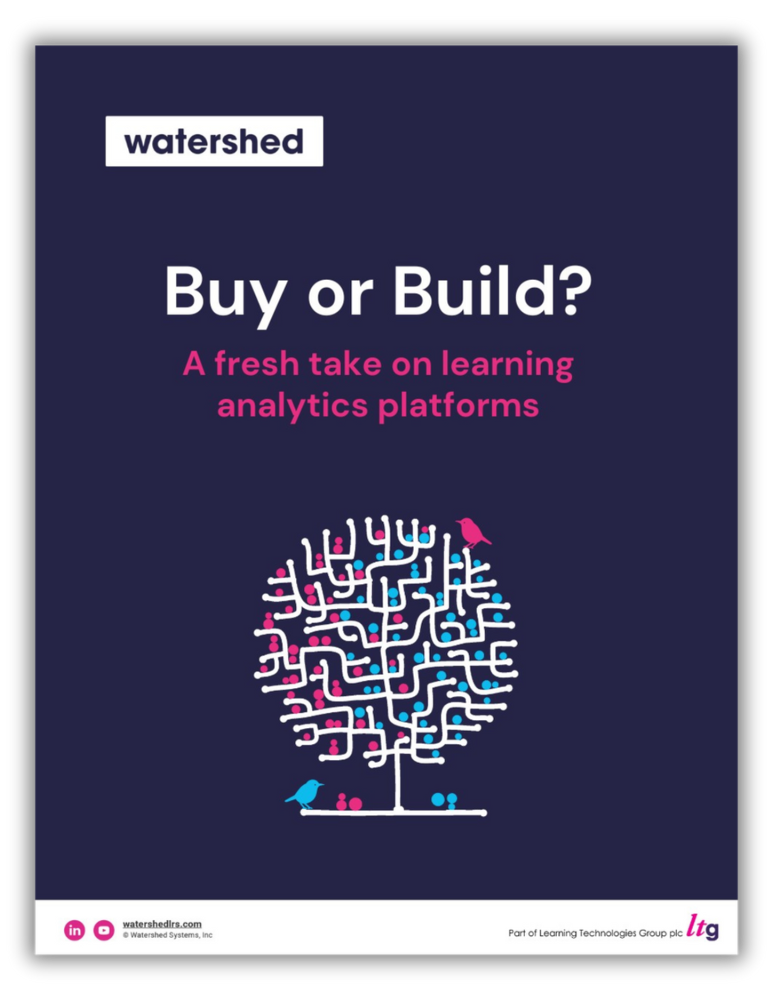 Build or Buy? A fresh take on learning analytics platforms