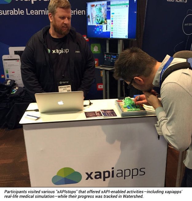 xapiapps' xAPIgo game was a hit at DevLearn.