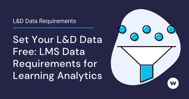 What are LMS data requirements for learning analytics?