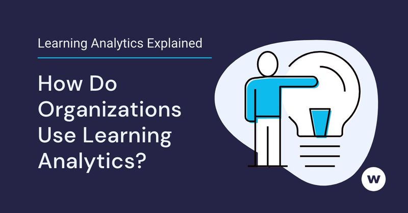 How do organizations use learning analytics?