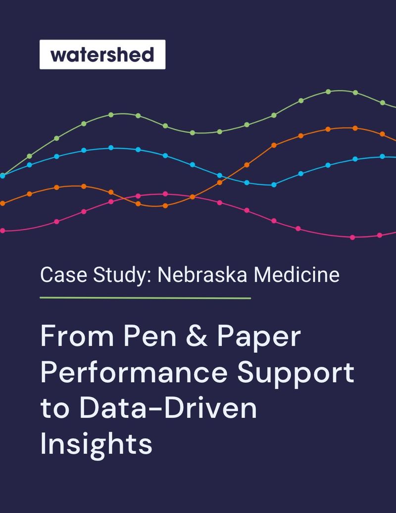 Hand Hygiene Compliance: From Pen and Paper Performance Support to Data-Driven Insights