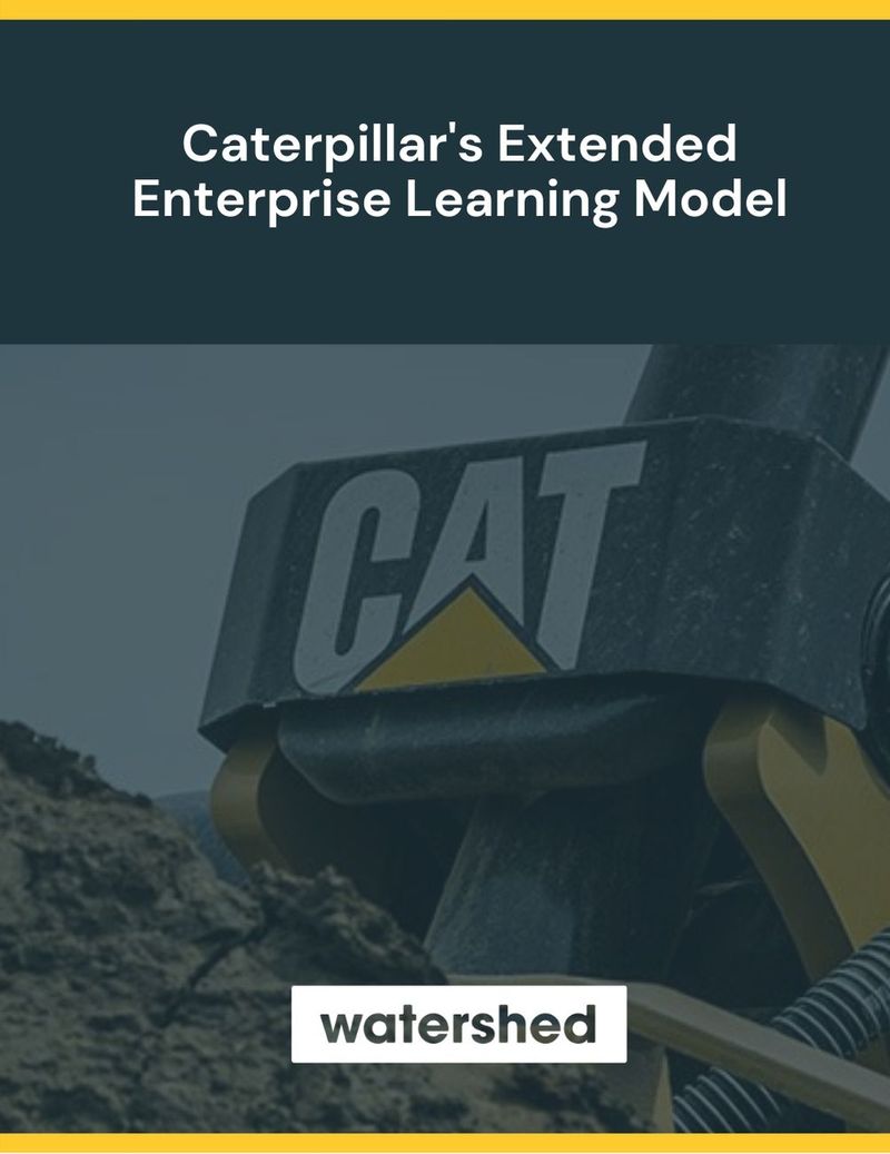 Caterpillar Extended Enterprise Learning Model eBook