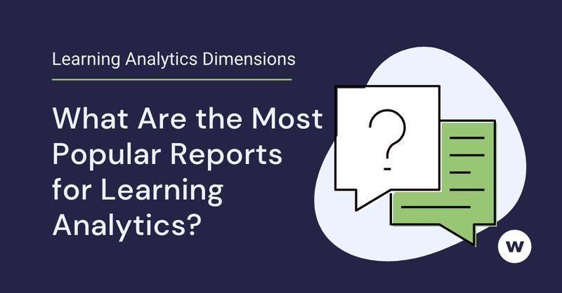 Learning Analytics Report Types