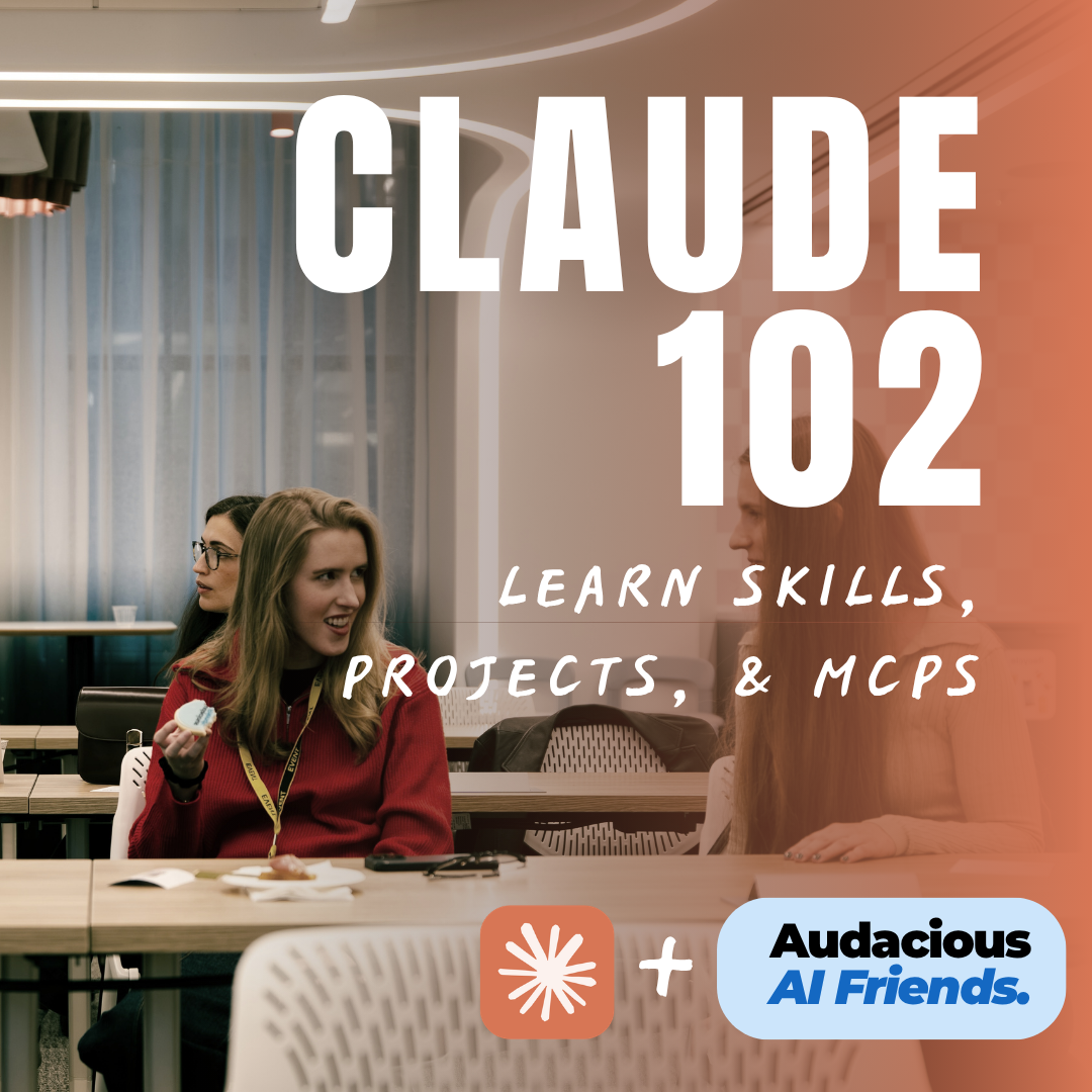 Cover art for Claude 102: Build your own dashboard with skills, projects, & MCPs